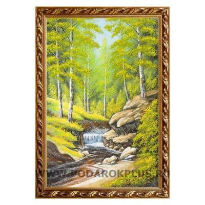 Картина "Горный ручей" багет №122 (40х60 см)