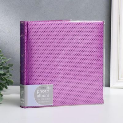 Фотоальбом "Текстурный" на 100 фото, 50 листов, 10х15 см  МИКС