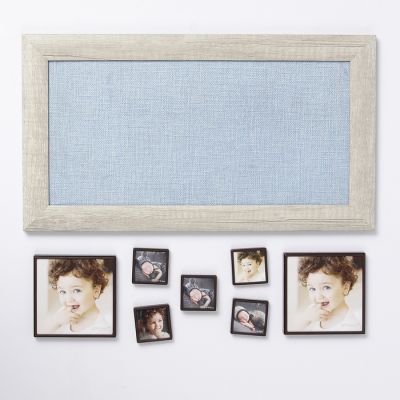 Фоторамка МДФ на 7 фото 4,5х4,5, 10х10 см "Токио" рамки на магните 25х45х2 см