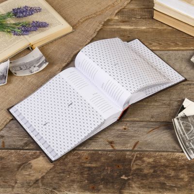 Фотоальбом на 200 фото 10х15 см "Под дерево" бумажные листы, кожзам МИКС 22х23х5 см