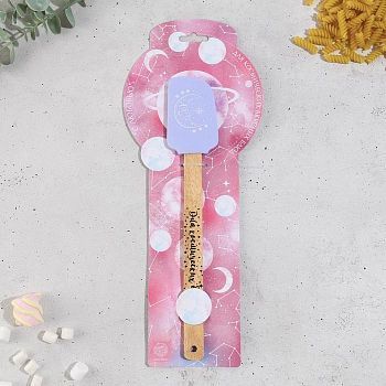 Силиконовая лопатка «Планеты», 14,3 х 35,3 см