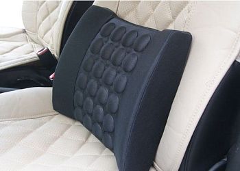 Подушка автомобильная массажная для спины (2 режима вибрации)