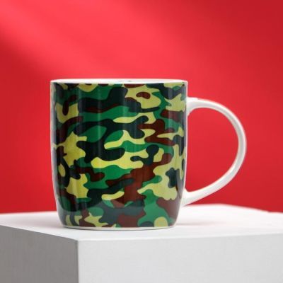 Набор "Настоящий мужчина", кружка 350 мл, ложка