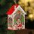 Новогодний декор с подсветкой «Новогодний домик» 9 × 6 × 12,5 см