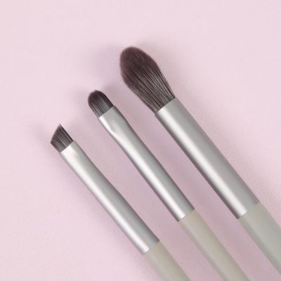 Набор кистей «Жарптица», 7 предметов, футляр, цвет серый/синий