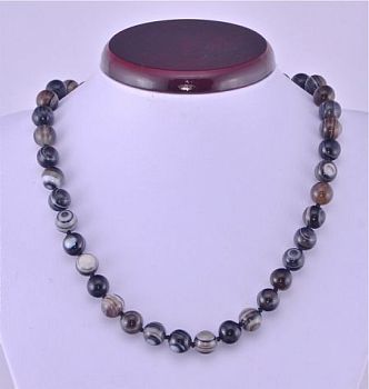 Бусы Агат "Классика № 10" арт. НАГ-1(10)-50-3