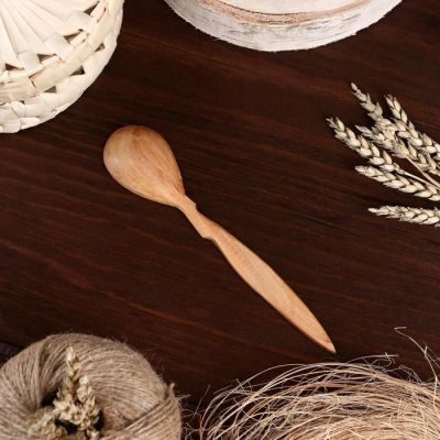 Ложка "Десертная", можжевельник, 4х20 см