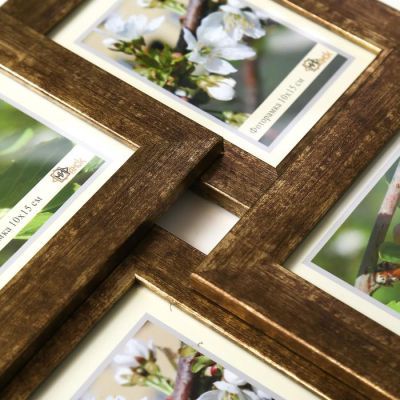 Фоторамка пластик 4 в 1 404-1134-5 10х15 см