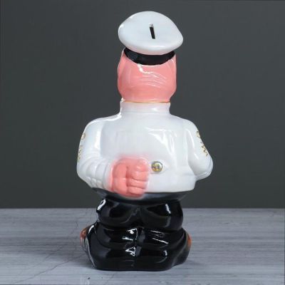 Копилка "Капитан", глянец, разноцветная, 29 см