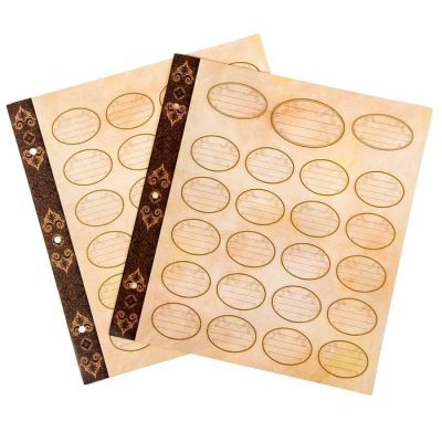 Родословная книга в подарочной коробке "Родословная" (коричневая)