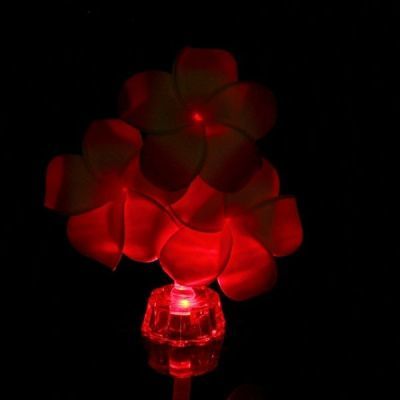 Сувенир светящийся "Три цветка" (12 х 4 см) текстиль, пластик