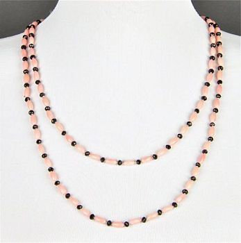 Бусы Коралл, хрусталь "Астро" арт. П2414