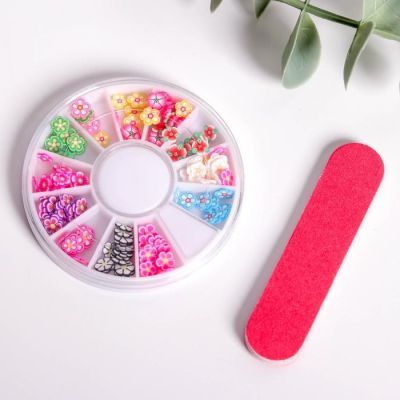 Набор для создания детского маникюра «Мечтай» (МИКС полимерных элементов)