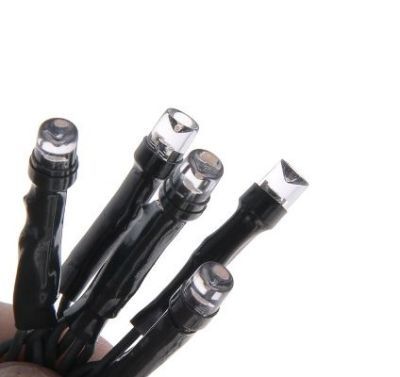 Гирлянда уличная "Бахрома" (Ш:3 м, В:0,6 м, нить темная, желтый)