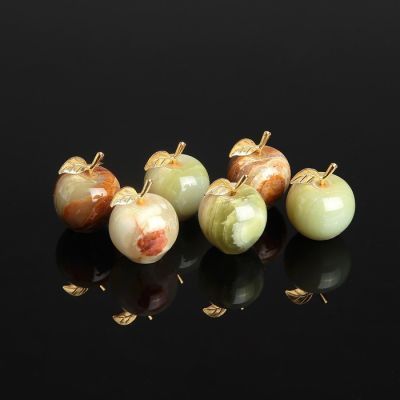 Сувенир «Яблоко», 3,8 см, оникс