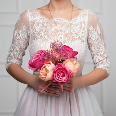 Букет-дублер «Любовь», розы и пионы