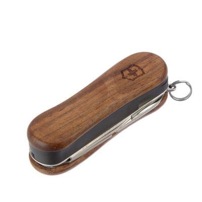 Нож-брелок VICTORINOX NailClip Wood 580 0.6461.63, 65 мм, 6 функций