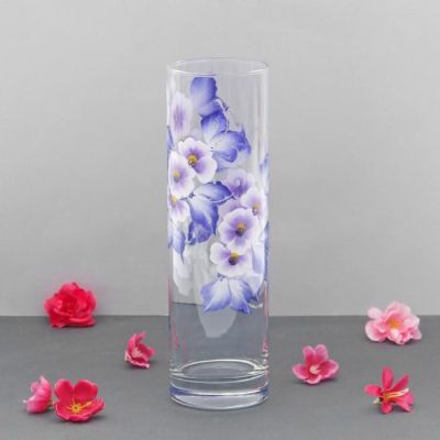 Ваза "Узор" трубка 26 см