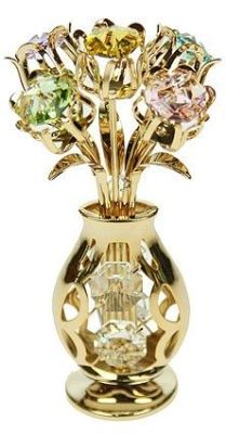 Композиция "Ваза с букетом" (5 х 5 х 11 см)