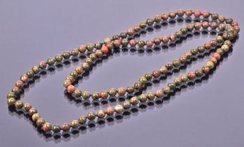 Бусы Яшма "Классика №8" арт. НЯШ-1(8)-120-3