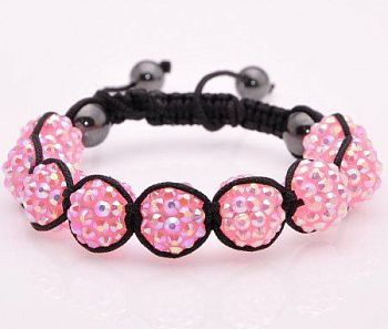 Браслет Страз акрил "Шамбала" арт.бП1472