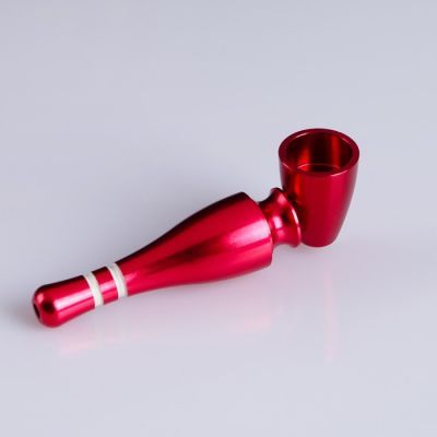 Трубка фигурная "Кегля", 2х8 см, микс