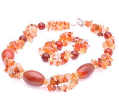 Комплект Сердолик "Изаура" арт.П3149