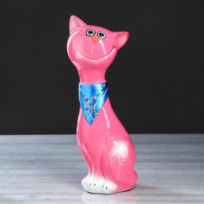 Копилка "Кот Филипп", покрытие лак, разноцветная, 33 см, микс