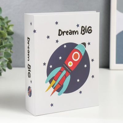 Фотоальбом на 100 фото 10х15 см "Ракета" 17,9х14,1х5 см