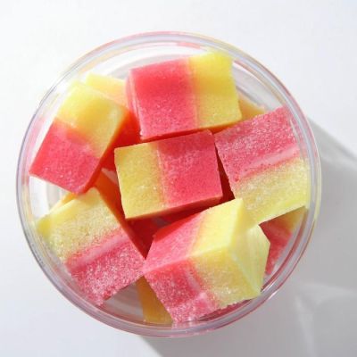 Скраб кубиками «с 8 марта» 200 г, аромат дыни