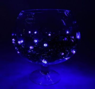 Гирлянда "Метраж" уличная (Д: 10 м, 3W, синий)