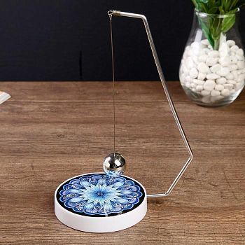 Маятник магнитный "Цветочный орнамент" высота 23 см