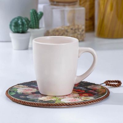 Подставка под горячее «Пионы», d=19,8 см