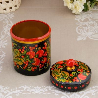 Поставок, 9×17 см, хохлома