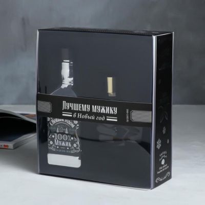 Набор «Крутой мужик» гель для душа виски, парфюм кулак