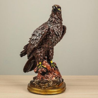 Копилка "Сокол", коричневый цвет, 31 см, микс