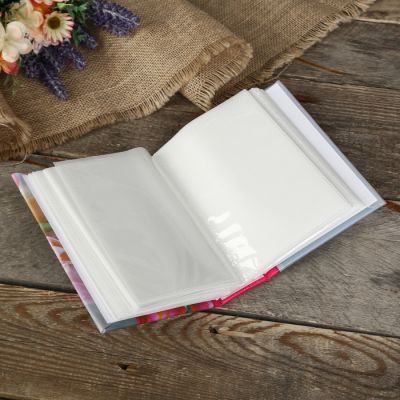 Фотоальбом на 100 фото "Розовый букет"