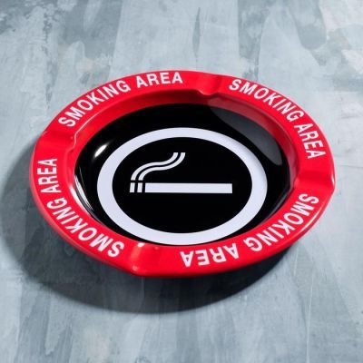 Пепельница "Smoking area", 13 см