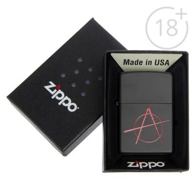Зажигалка ZIPPO 20842 Classic с покрытием Black Matte