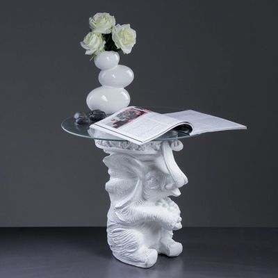 Стол светящийся "Слон сидя", 26,5×50×50 см,