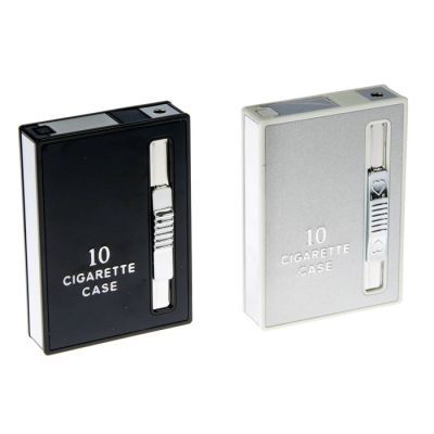 Портсигар "10 Cigarette case" микс 6.5х2х9.5см