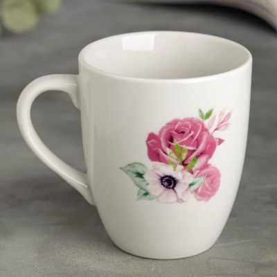 Кружка "Розы и пионы", 330 мл