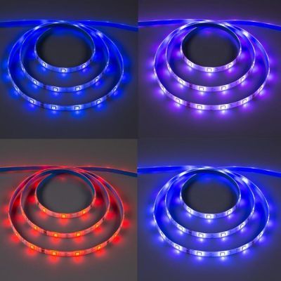 Светодиодная лента Ecola PRO, 12В, SMD5050, 5 м, IP65, 7.2Вт/м, 30 LED/м, RGB