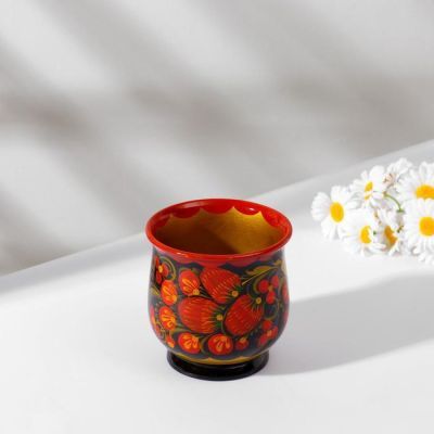 Стакан , 200мл, хохлома