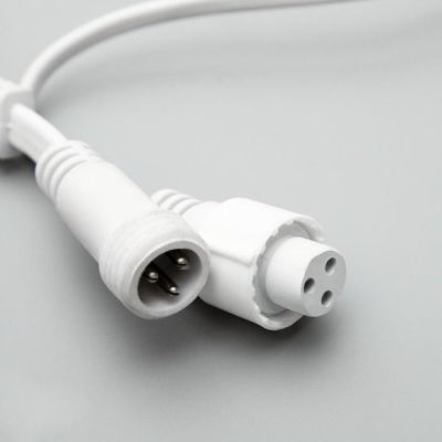 Гирлянда «Занавес» 2 × 3 м, IP44, УМС, белая нить, 760 LED, свечение тёплое белое, 220 В