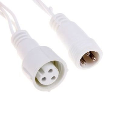 Гирлянда уличная УМС "Бахрома" (Ш:3 м, В:0,6 м, нить белая, оттенки всех цветов радуги)