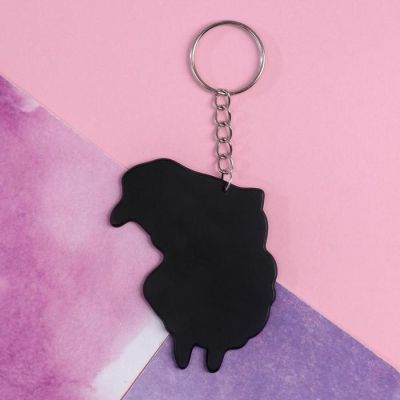 Брелок "Будь как лама", 7 х 12,5 см