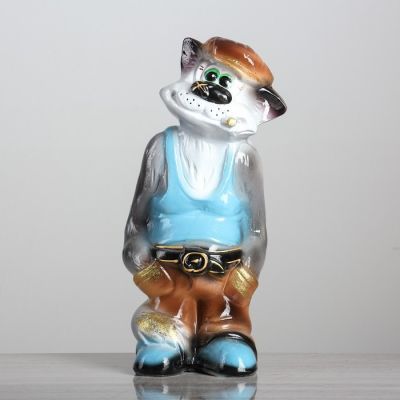 Копилка "Кот Фёдор", покрытие лак, разноцветная, 28 см, микс