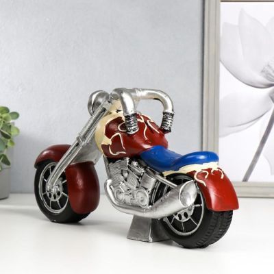 Копилка полистоун "Ретро байк" МИКС 18,5х34х9 см