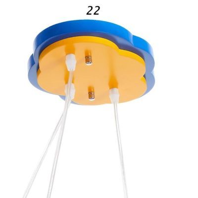 Люстра 6080 "Самолетик" E27 3х60Вт 50х46х90 см